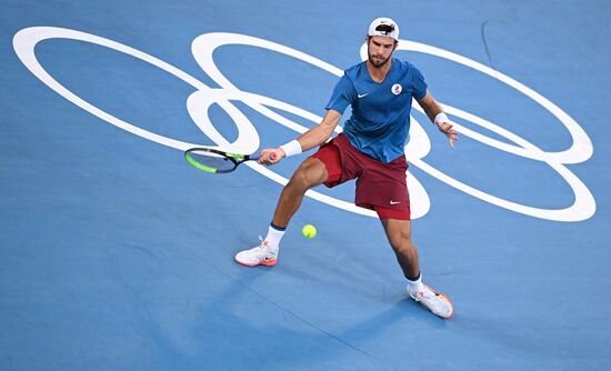 Japan Olympics 2020 Tennis Men Singles Zverev - Khachanov