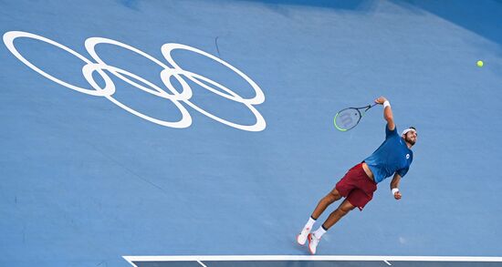 Japan Olympics 2020 Tennis Men Singles Zverev - Khachanov