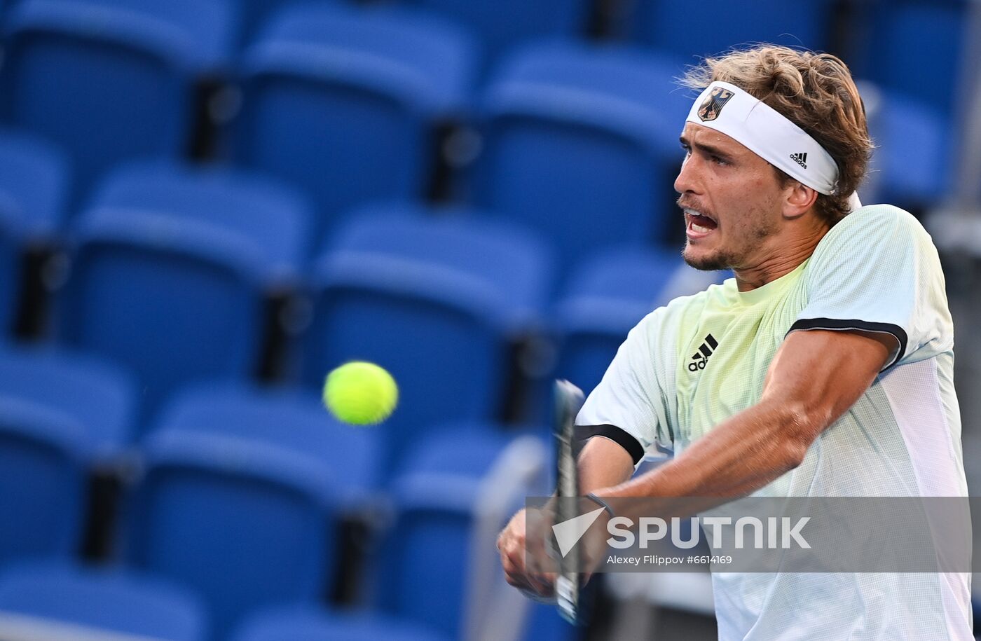 Japan Olympics 2020 Tennis Men Singles Zverev - Khachanov