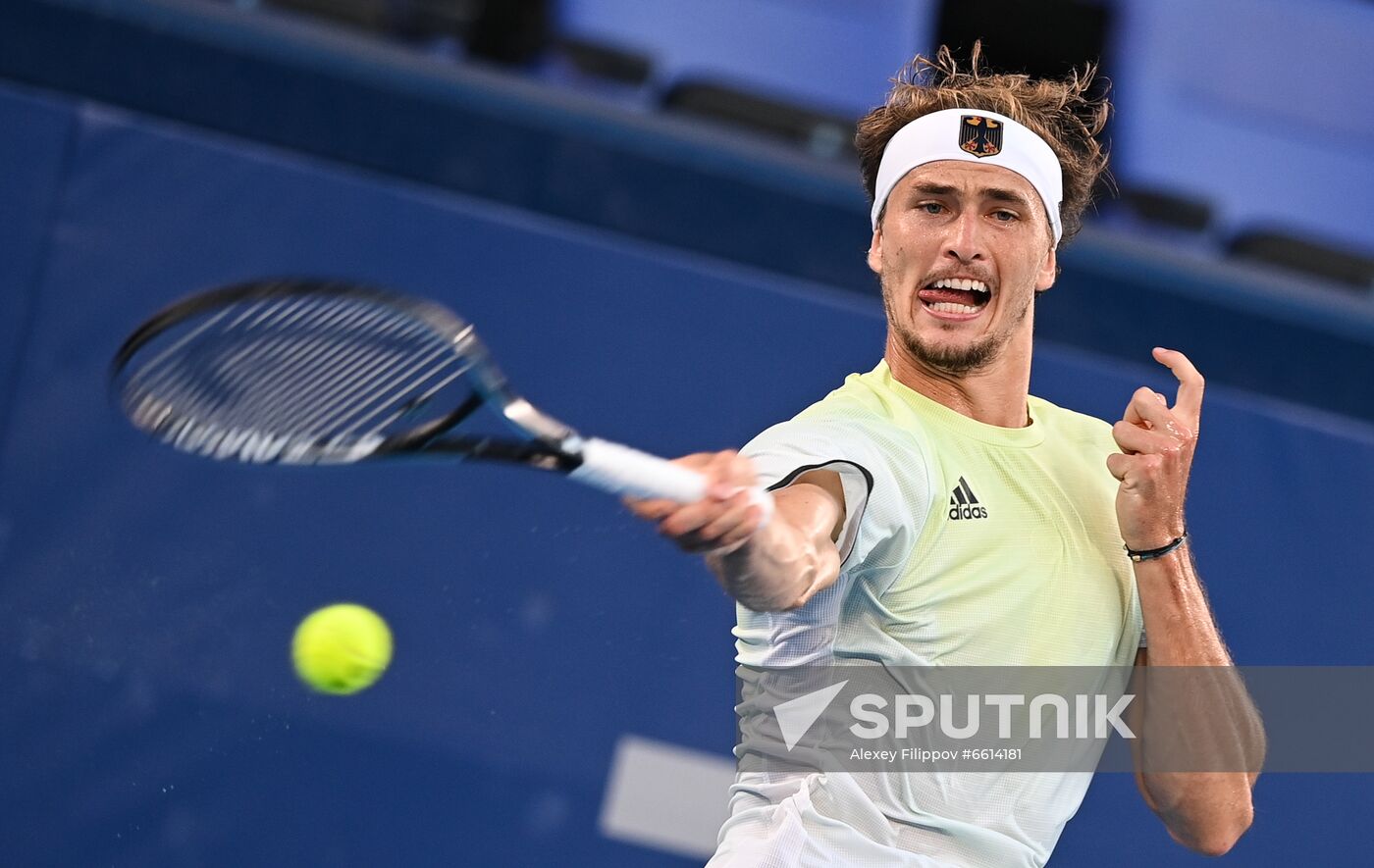 Japan Olympics 2020 Tennis Men Singles Zverev - Khachanov