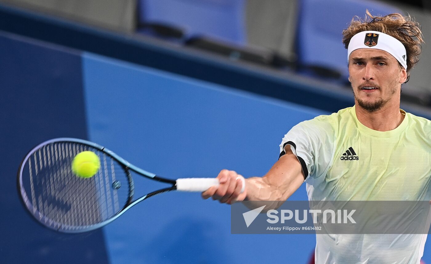 Japan Olympics 2020 Tennis Men Singles Zverev - Khachanov