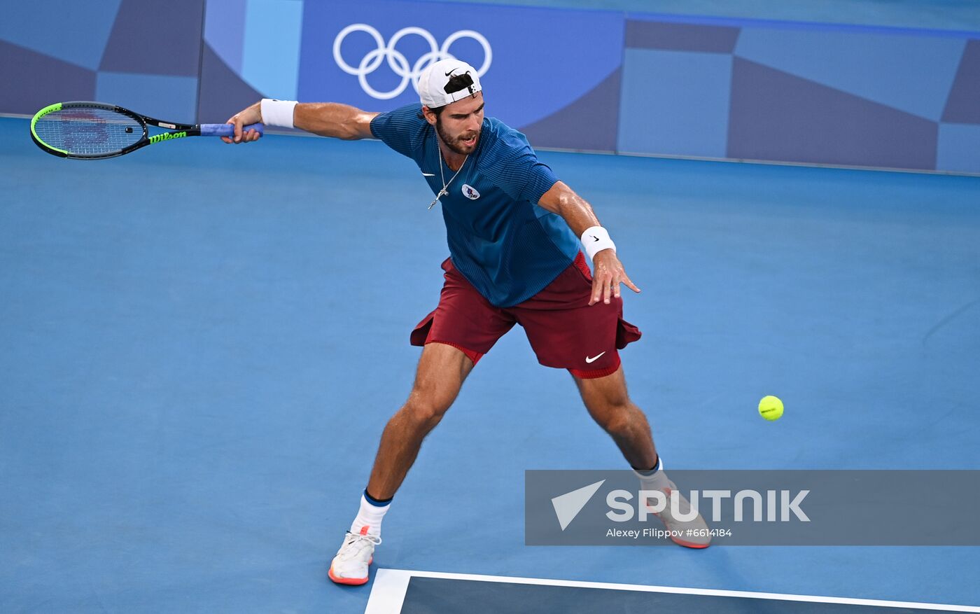 Japan Olympics 2020 Tennis Men Singles Zverev - Khachanov