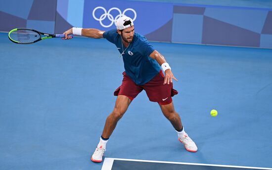Japan Olympics 2020 Tennis Men Singles Zverev - Khachanov