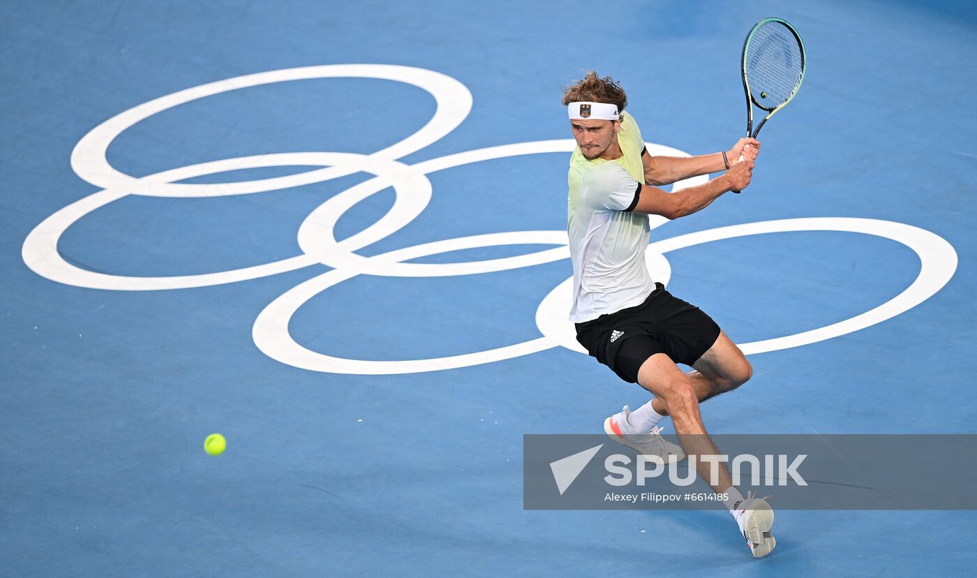 Japan Olympics 2020 Tennis Men Singles Zverev - Khachanov