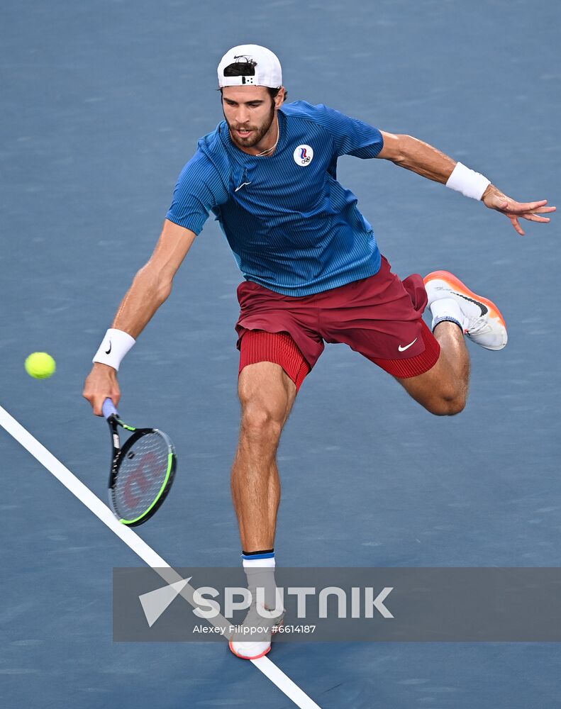 Japan Olympics 2020 Tennis Men Singles Zverev - Khachanov