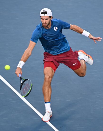 Japan Olympics 2020 Tennis Men Singles Zverev - Khachanov
