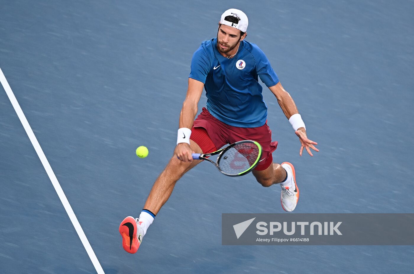 Japan Olympics 2020 Tennis Men Singles Zverev - Khachanov