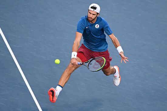 Japan Olympics 2020 Tennis Men Singles Zverev - Khachanov