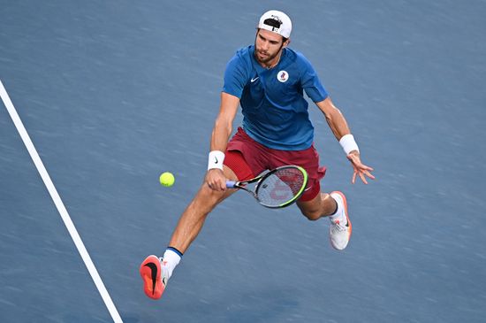 Japan Olympics 2020 Tennis Men Singles Zverev - Khachanov