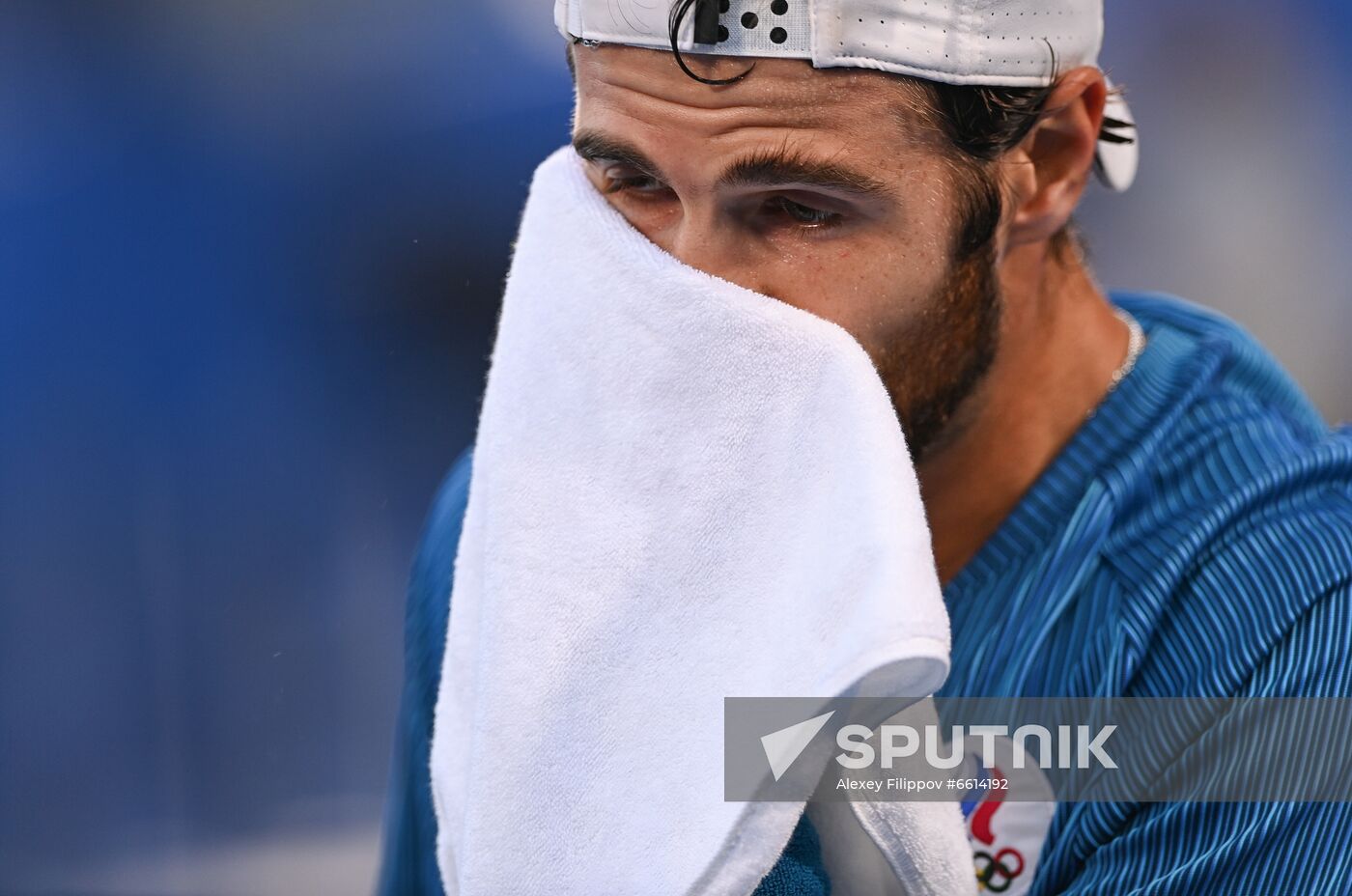 Japan Olympics 2020 Tennis Men Singles Zverev - Khachanov