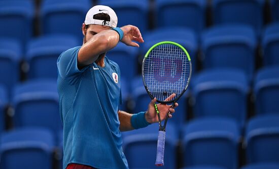 Japan Olympics 2020 Tennis Men Singles Zverev - Khachanov