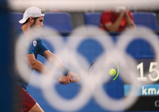 Japan Olympics 2020 Tennis Men Singles Zverev - Khachanov