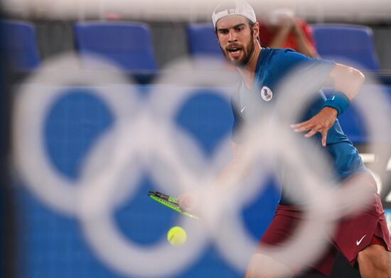 Japan Olympics 2020 Tennis Men Singles Zverev - Khachanov