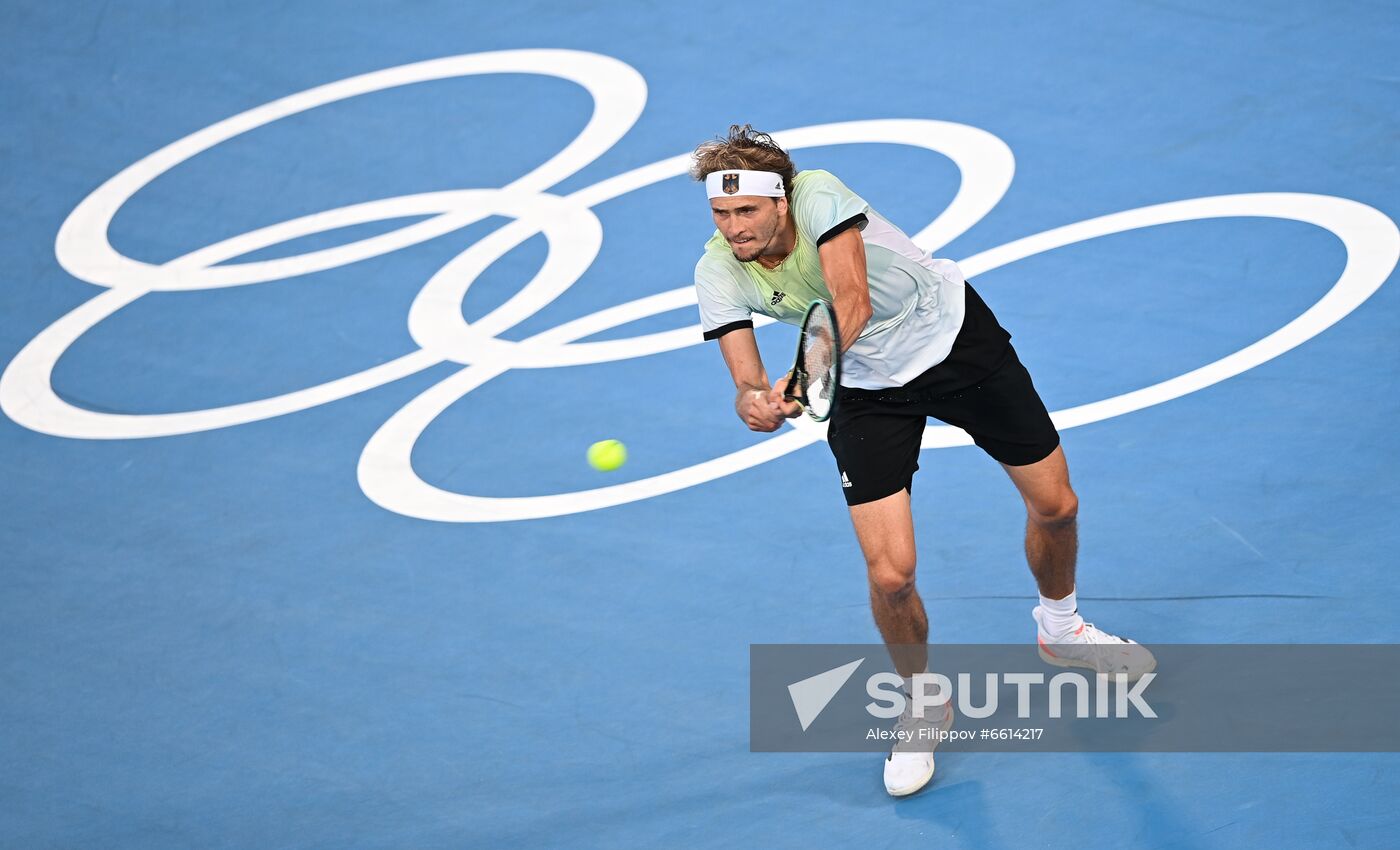 Japan Olympics 2020 Tennis Men Singles Zverev - Khachanov