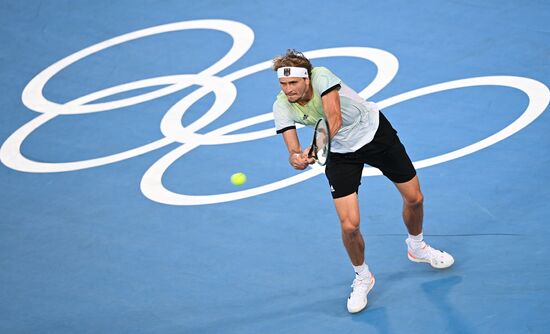 Japan Olympics 2020 Tennis Men Singles Zverev - Khachanov