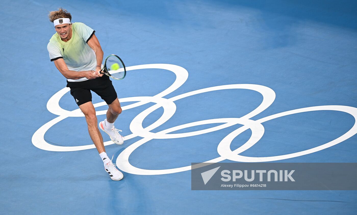 Japan Olympics 2020 Tennis Men Singles Zverev - Khachanov