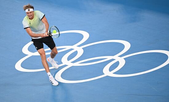 Japan Olympics 2020 Tennis Men Singles Zverev - Khachanov