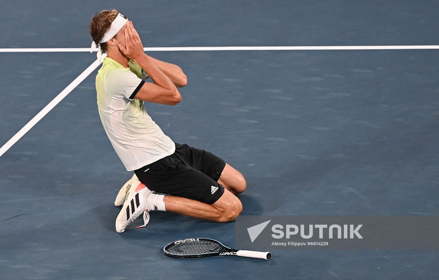 Japan Olympics 2020 Tennis Men Singles Zverev - Khachanov