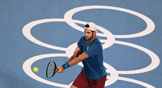 Japan Olympics 2020 Tennis Men Singles Zverev - Khachanov