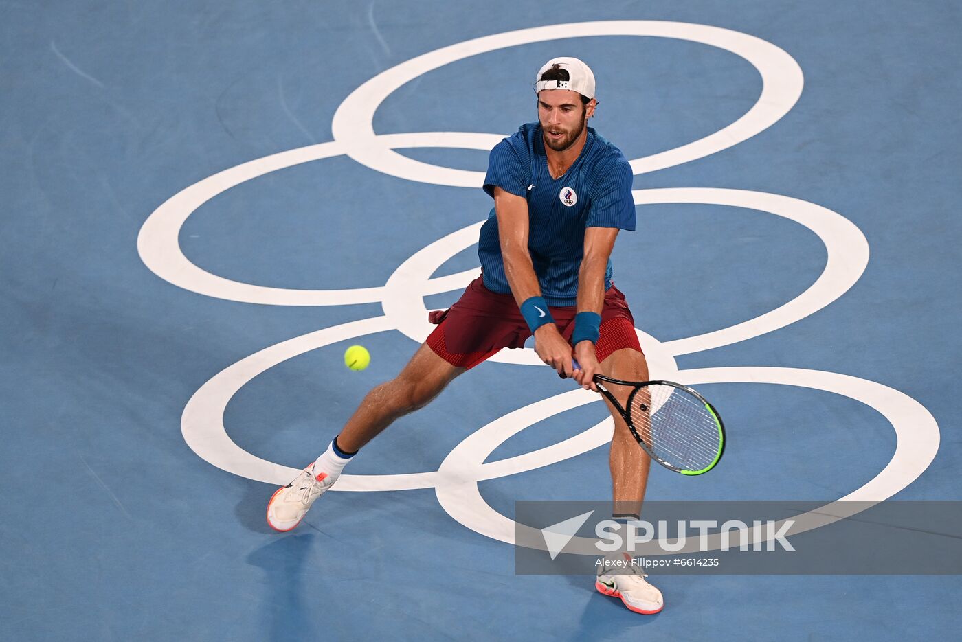 Japan Olympics 2020 Tennis Men Singles Zverev - Khachanov