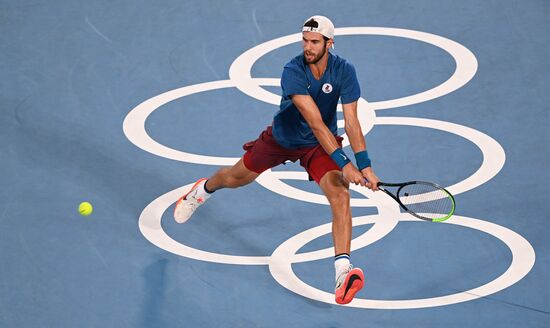 Japan Olympics 2020 Tennis Men Singles Zverev - Khachanov
