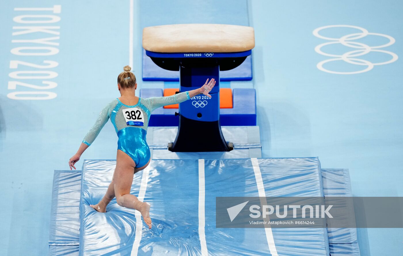 Japan Olympics 2020 Artistic Gymnastics Women Vault