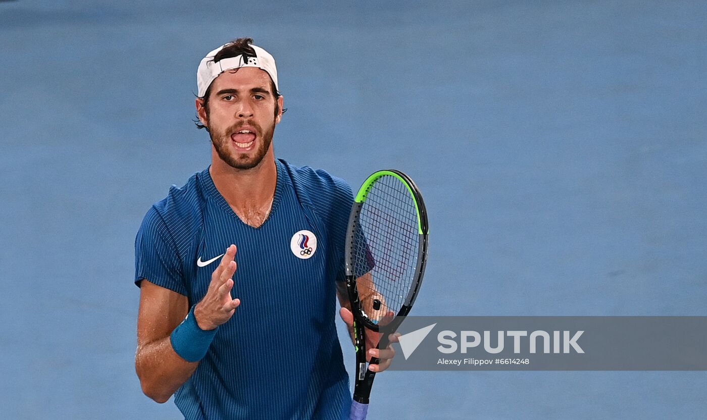 Japan Olympics 2020 Tennis Men Singles Zverev - Khachanov
