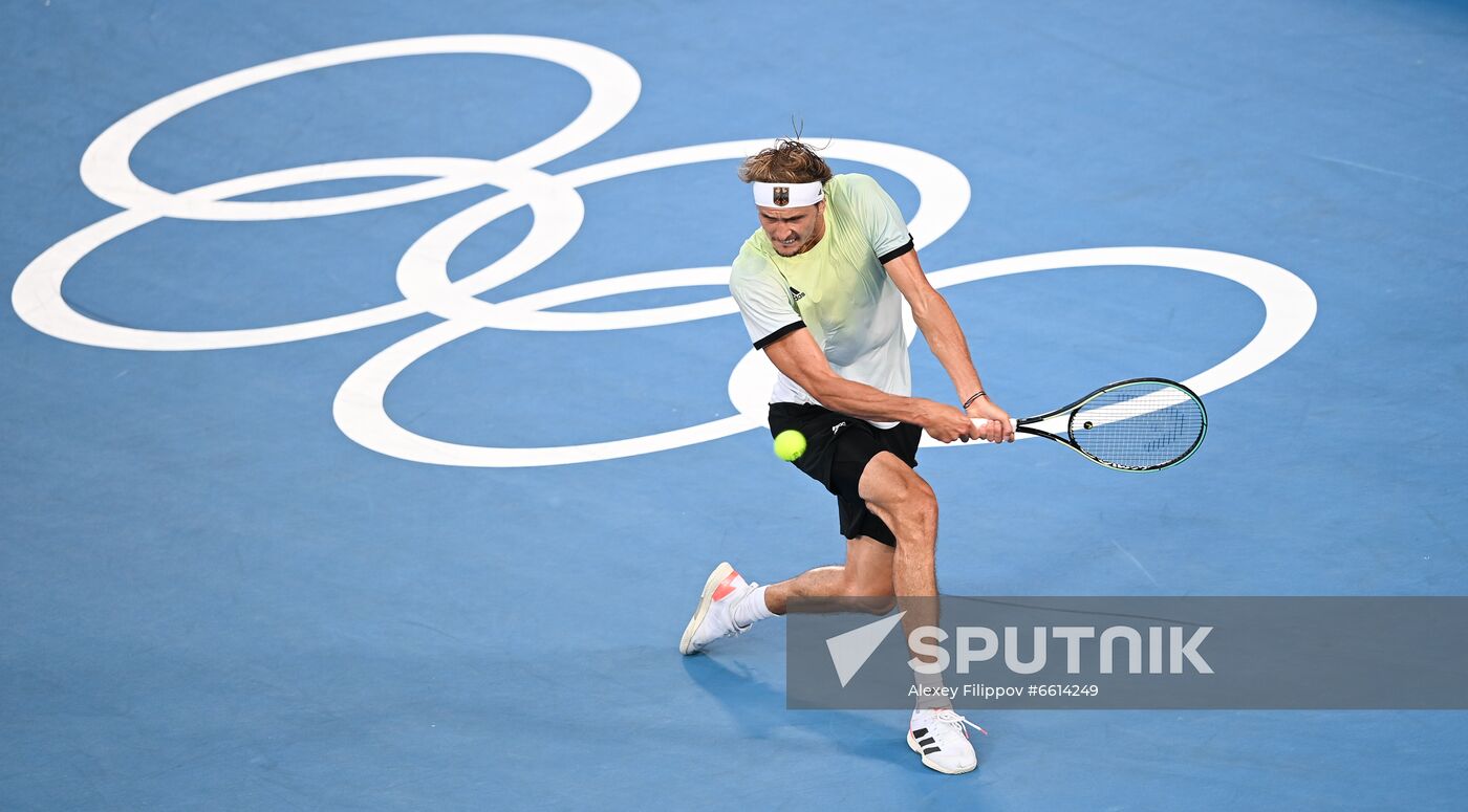 Japan Olympics 2020 Tennis Men Singles Zverev - Khachanov