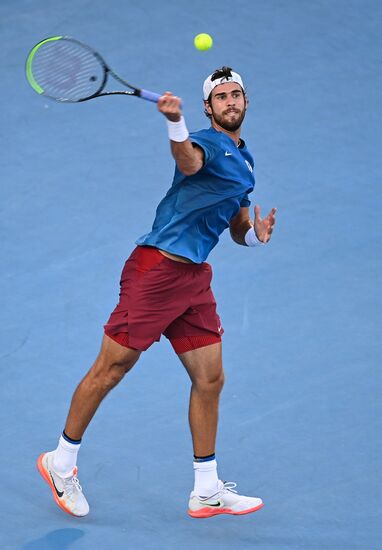 Japan Olympics 2020 Tennis Men Singles Zverev - Khachanov