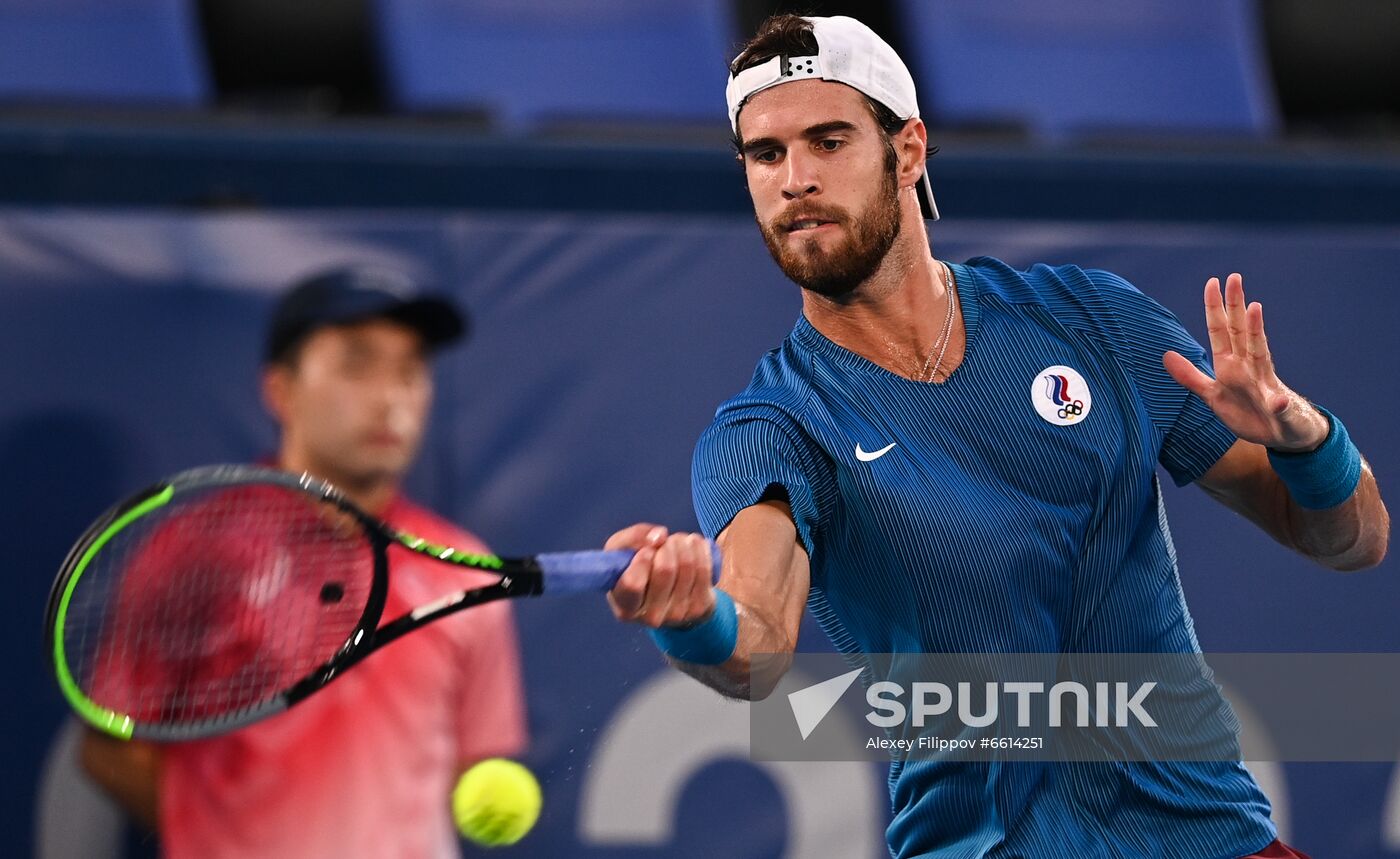 Japan Olympics 2020 Tennis Men Singles Zverev - Khachanov