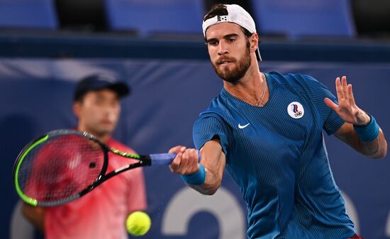 Japan Olympics 2020 Tennis Men Singles Zverev - Khachanov