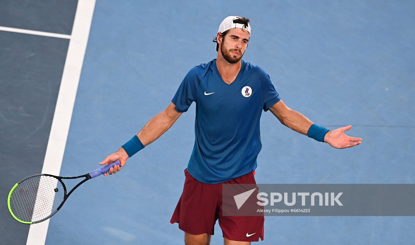 Japan Olympics 2020 Tennis Men Singles Zverev - Khachanov