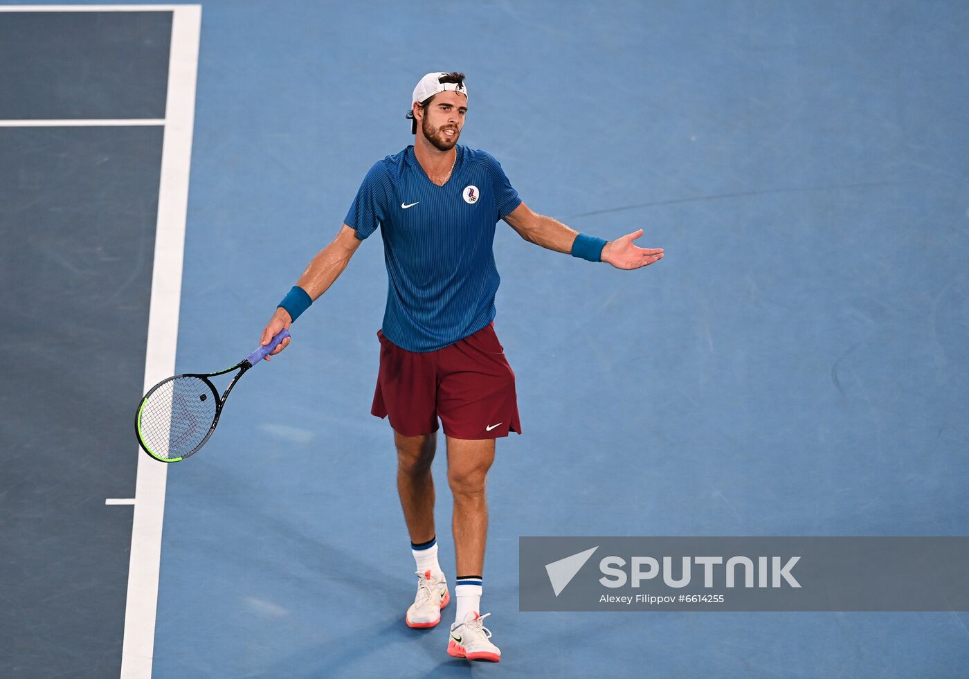 Japan Olympics 2020 Tennis Men Singles Zverev - Khachanov
