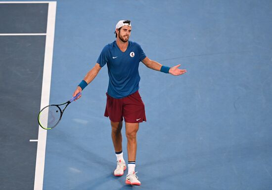 Japan Olympics 2020 Tennis Men Singles Zverev - Khachanov
