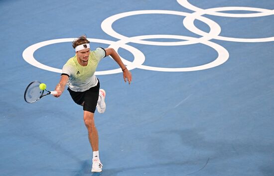 Japan Olympics 2020 Tennis Men Singles Zverev - Khachanov