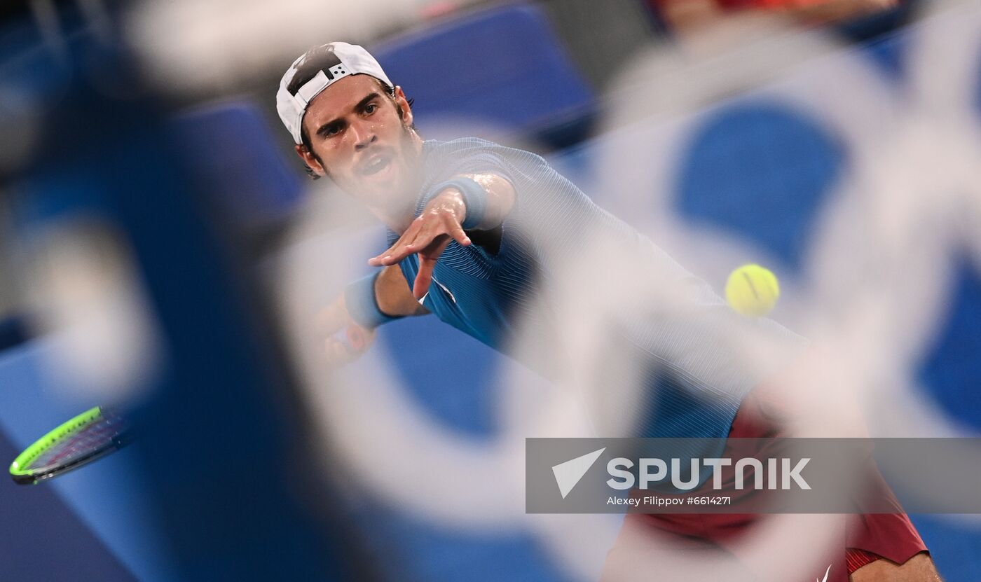 Japan Olympics 2020 Tennis Men Singles Zverev - Khachanov