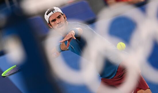 Japan Olympics 2020 Tennis Men Singles Zverev - Khachanov