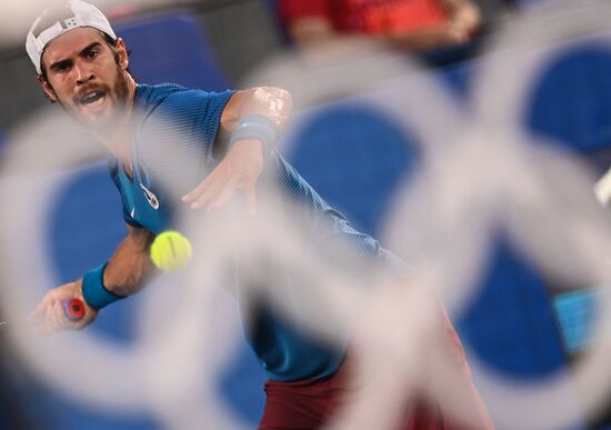 Japan Olympics 2020 Tennis Men Singles Zverev - Khachanov