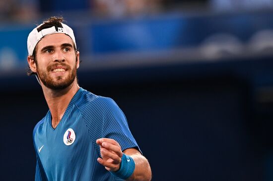 Japan Olympics 2020 Tennis Men Singles Zverev - Khachanov