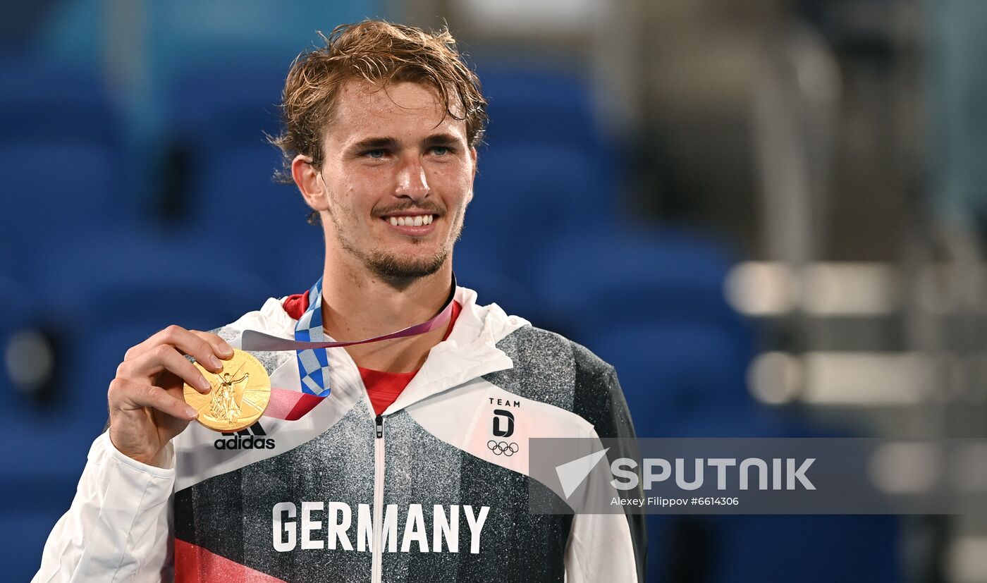 Japan Olympics 2020 Tennis Men Singles Zverev - Khachanov
