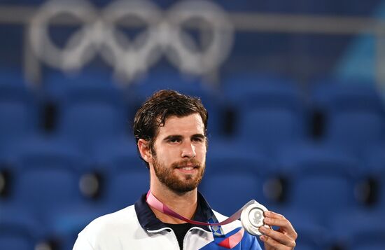 Japan Olympics 2020 Tennis Men Singles Zverev - Khachanov