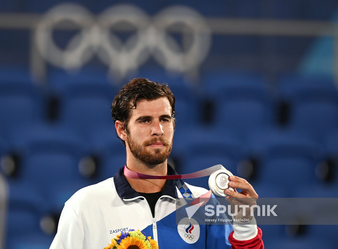 Japan Olympics 2020 Tennis Men Singles Zverev - Khachanov