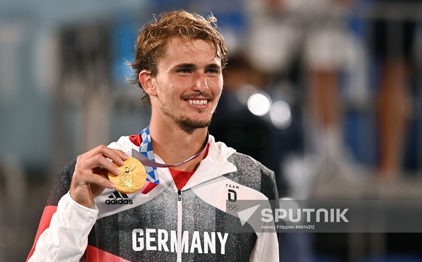 Japan Olympics 2020 Tennis Men Singles Zverev - Khachanov