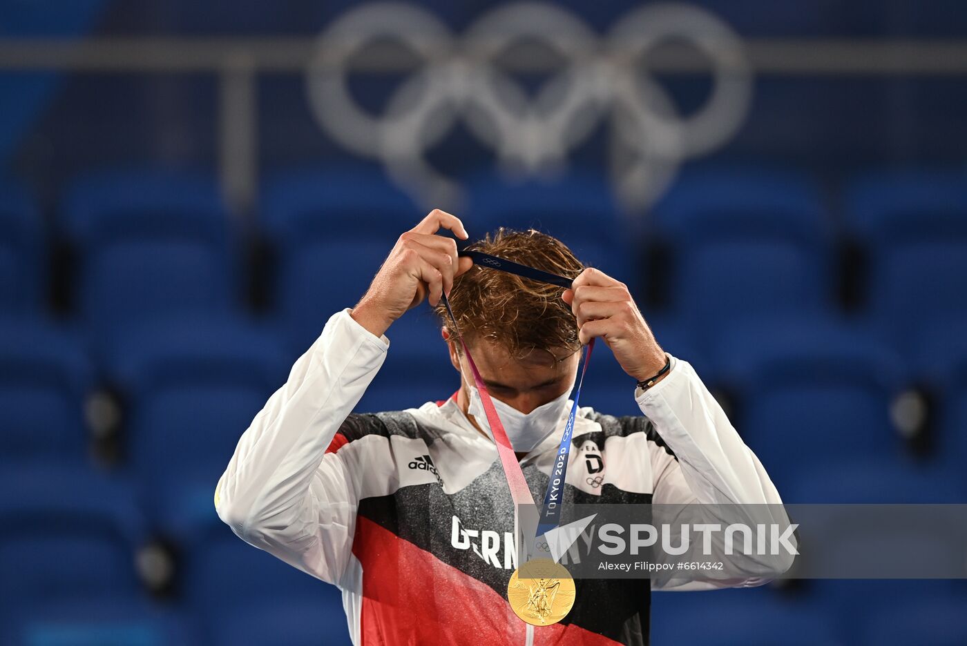 Japan Olympics 2020 Tennis Men Singles Zverev - Khachanov