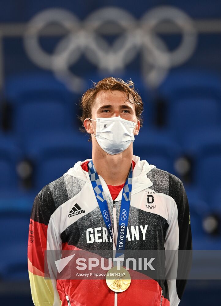 Japan Olympics 2020 Tennis Men Singles Zverev - Khachanov