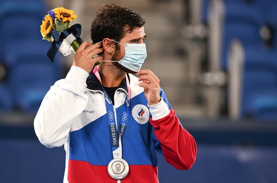 Japan Olympics 2020 Tennis Men Singles Zverev - Khachanov