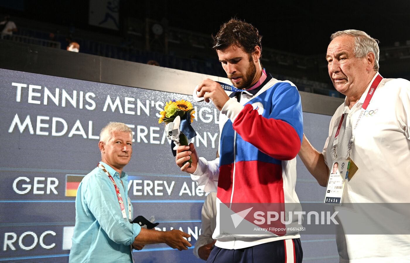 Japan Olympics 2020 Tennis Men Singles Zverev - Khachanov