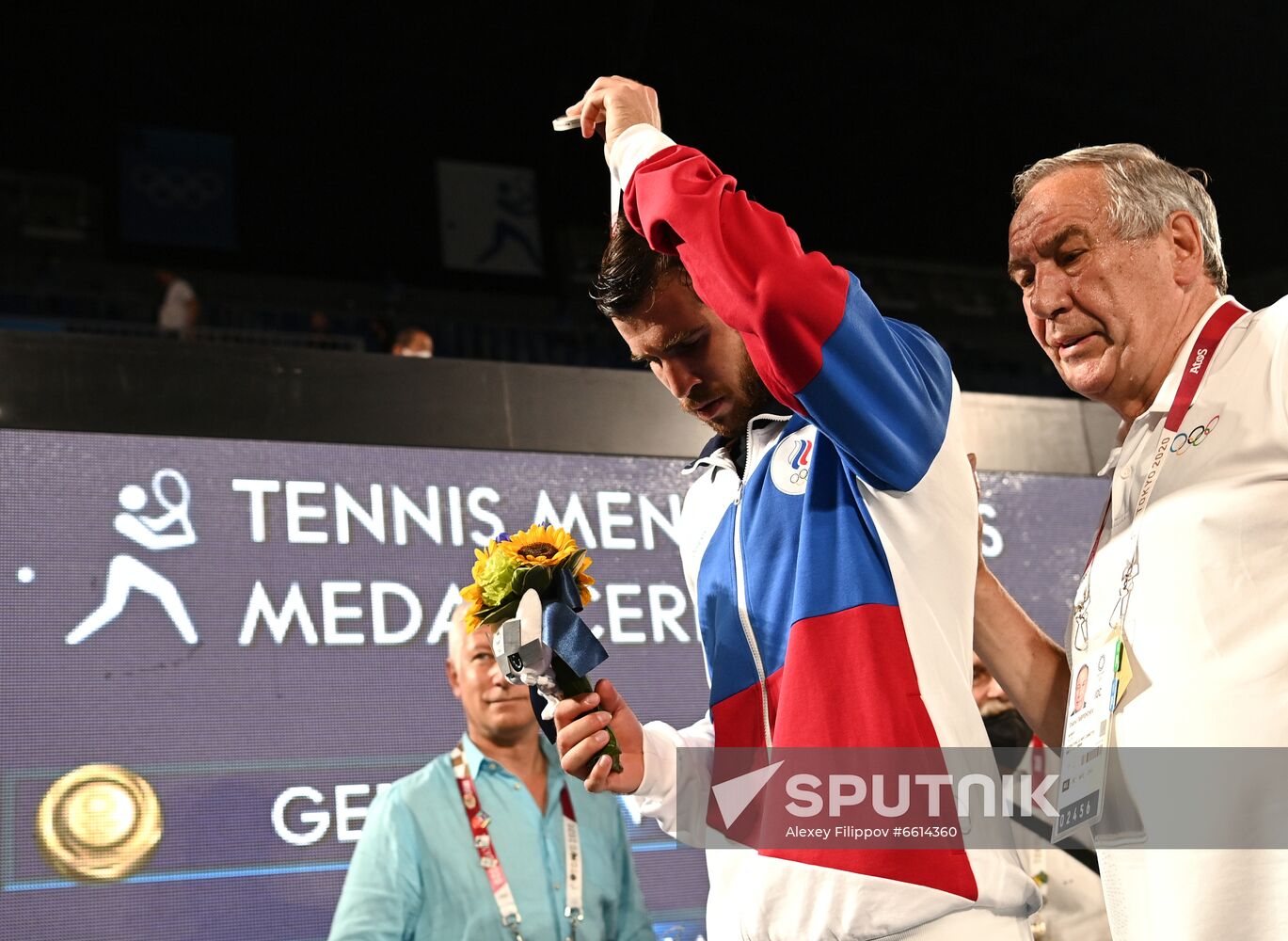 Japan Olympics 2020 Tennis Men Singles Zverev - Khachanov