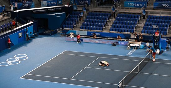 Japan Olympics 2020 Tennis Men Singles Zverev - Khachanov