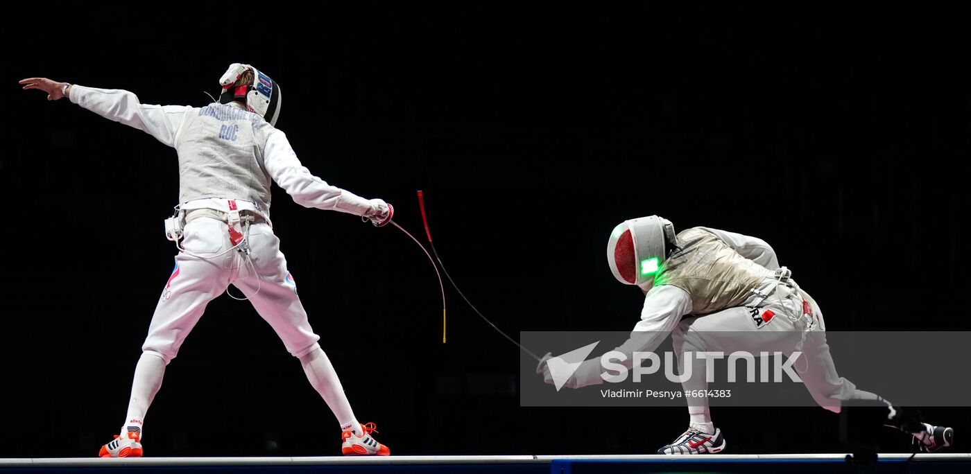 Japan Olympics 2020 Fencing Men Foil Team